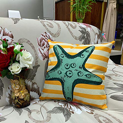 Golden Home Pillow Case Sofa Car Waist Throw Cushion Cover Decoration18×18(45×45cm)
