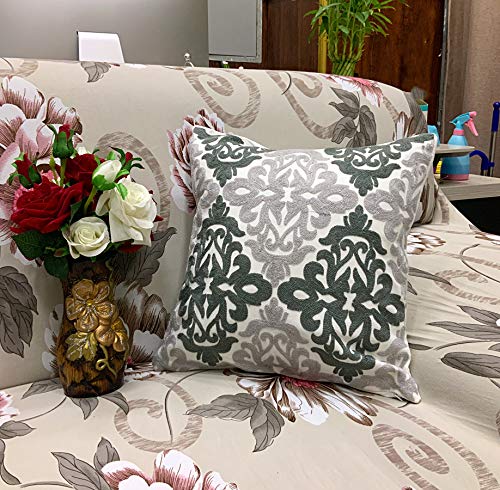 GOLDEN HOME Pillow Case Sofa Car Waist Throw Cushion Cover Decoration18×18(45×45cm)