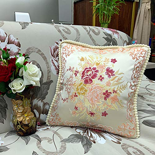Golden Home Pillow Case Sofa Car Waist Throw Cushion Cover Decoration18×18(45×45cm)
