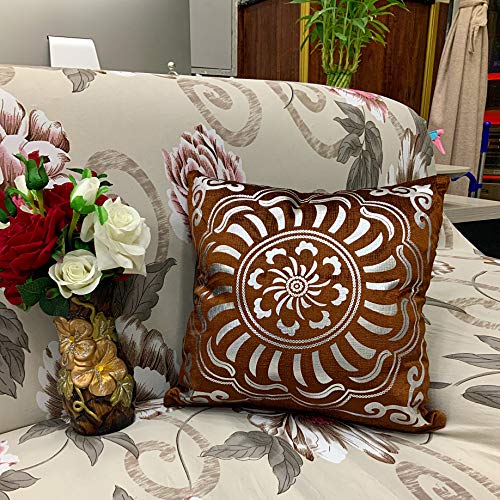 Golden Home Pillow Case Sofa Car Waist Throw Cushion Cover Decoration18×18(45×45cm)