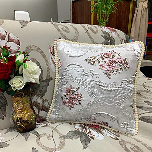 GOLDEN HOME Pillow Case Sofa Car Waist Throw Cushion Cover Decoration18×18(45×45cm)