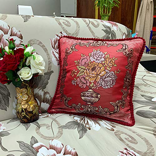 Golden Home Pillow Case Sofa Car Waist Throw Cushion Cover Decoration18×18(45×45cm)