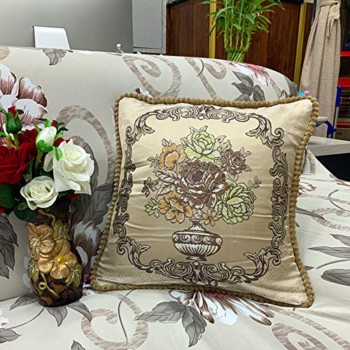 Golden Home Pillow Case Sofa Car Waist Throw Cushion Cover Decoration18×18(45×45cm)