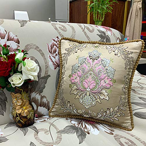 Golden Home Pillow Case Sofa Car Waist Throw Cushion Cover Decoration18×18(45×45cm)