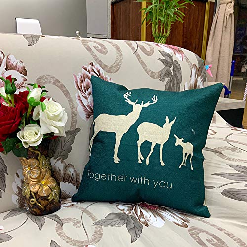 Golden Home Pillow Case Sofa Car Waist Throw Cushion Cover Decoration18×18(45×45cm)
