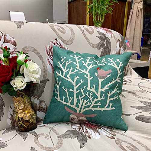 Golden Home Pillow Case Sofa Car Waist Throw Cushion Cover Decoration18×18(45×45cm)
