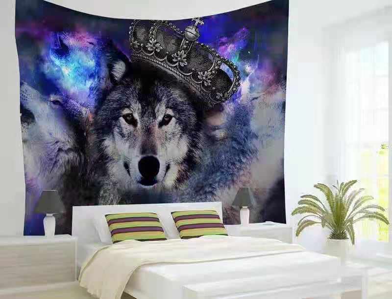 Golden Home Aesthetic Room Décor Tapestry Wall Hanging Tapestries Beach Towel Bedroom Living Room Dorm Decor(with light) (15)