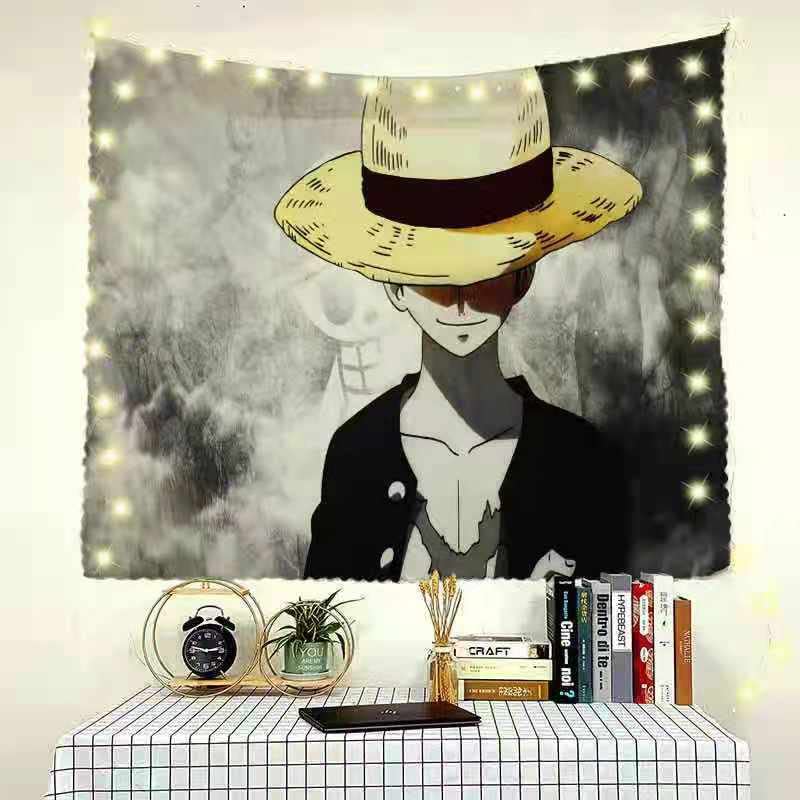 Golden Home Aesthetic Room Décor Tapestry Wall Hanging Tapestries Beach Towel Bedroom Living Room Dorm Decor(with light) (6)