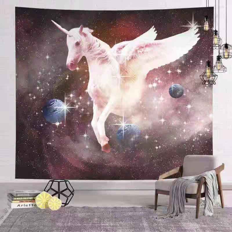Golden Home Aesthetic Room Décor Tapestry Wall Hanging Tapestries Beach Towel Bedroom Living Room Dorm Decor(with light) (31)