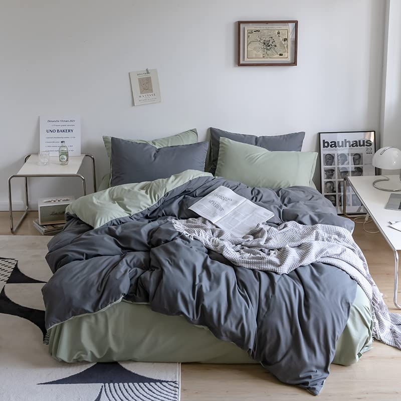 Golden Home Single Size Bedsheet 6pcs One Set High Cotton Quality Bedding Set Duvet Cover (C05, Single Size)