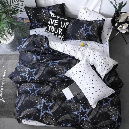 Golden Home Premium Comforter Set - Luxurious All-Season Bedding for a Dreamy Sleep - Elegant Design, Include 1 Comforter,1Fitted Sheet,4 Pillow Covers (AA07, Single Size 160×210)
