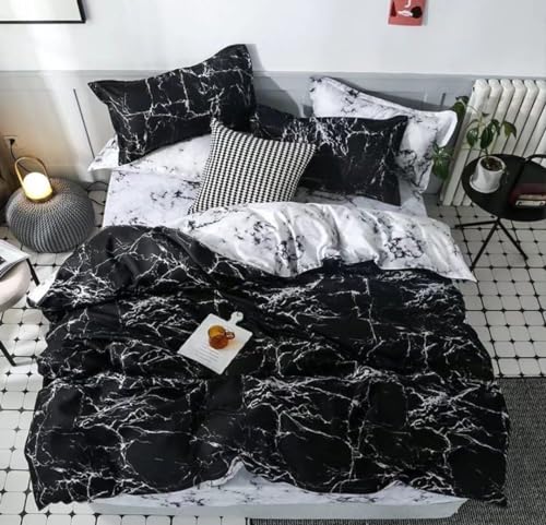 Golden Home King Size Duvet Cover Set Luxury Ultra-Soft High-End Bedding Set - Ultimate Comfort, High Cotton Breathable Fabric, Enhance Your Sleep Experience (S25, King Size)