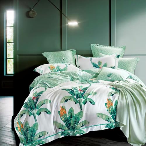 Golden Home Kingsize Bedsheet 6pcs One Set High Cotton Quality Bedding Set Duvet Cover (S11)